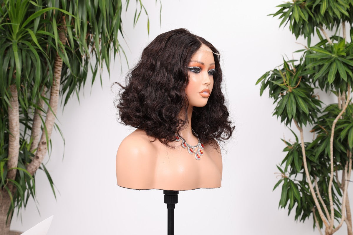 Wholesale Custom Human Hair Lace Wigs – Straight, Body Wave, Deep Curly & Bob Styles