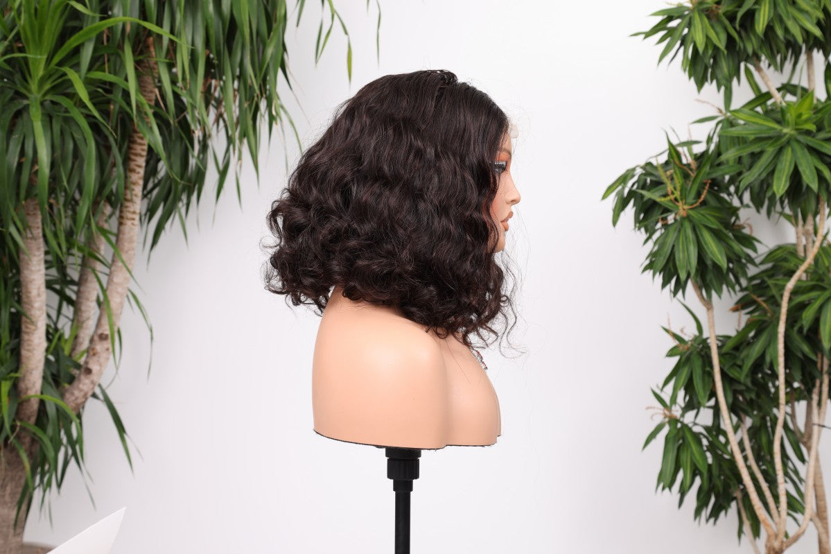 Wholesale Custom Human Hair Lace Wigs – Straight, Body Wave, Deep Curly & Bob Styles