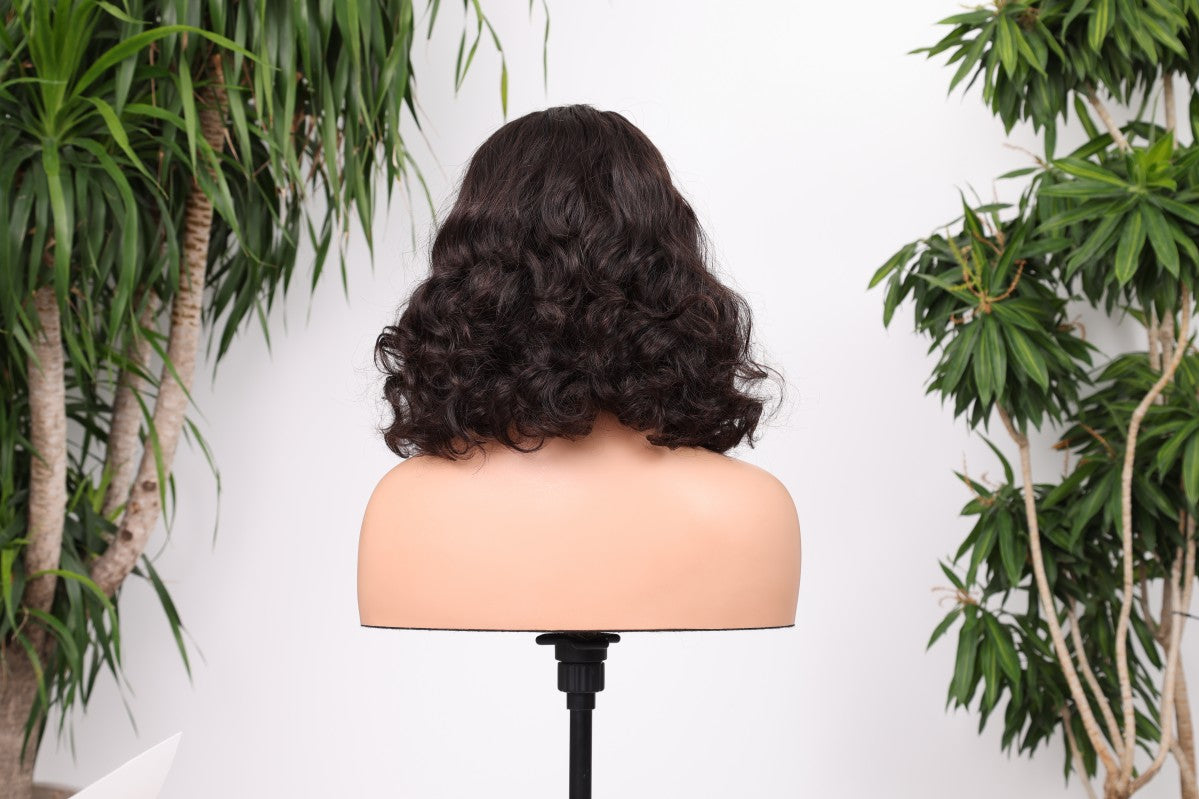 Wholesale Custom Human Hair Lace Wigs – Straight, Body Wave, Deep Curly & Bob Styles