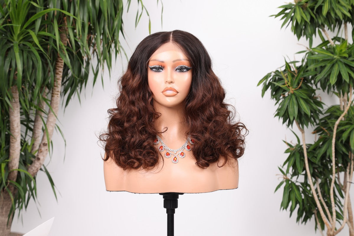 Wholesale Custom Human Hair Lace Wigs – Straight, Body Wave, Deep Curly & Bob Styles