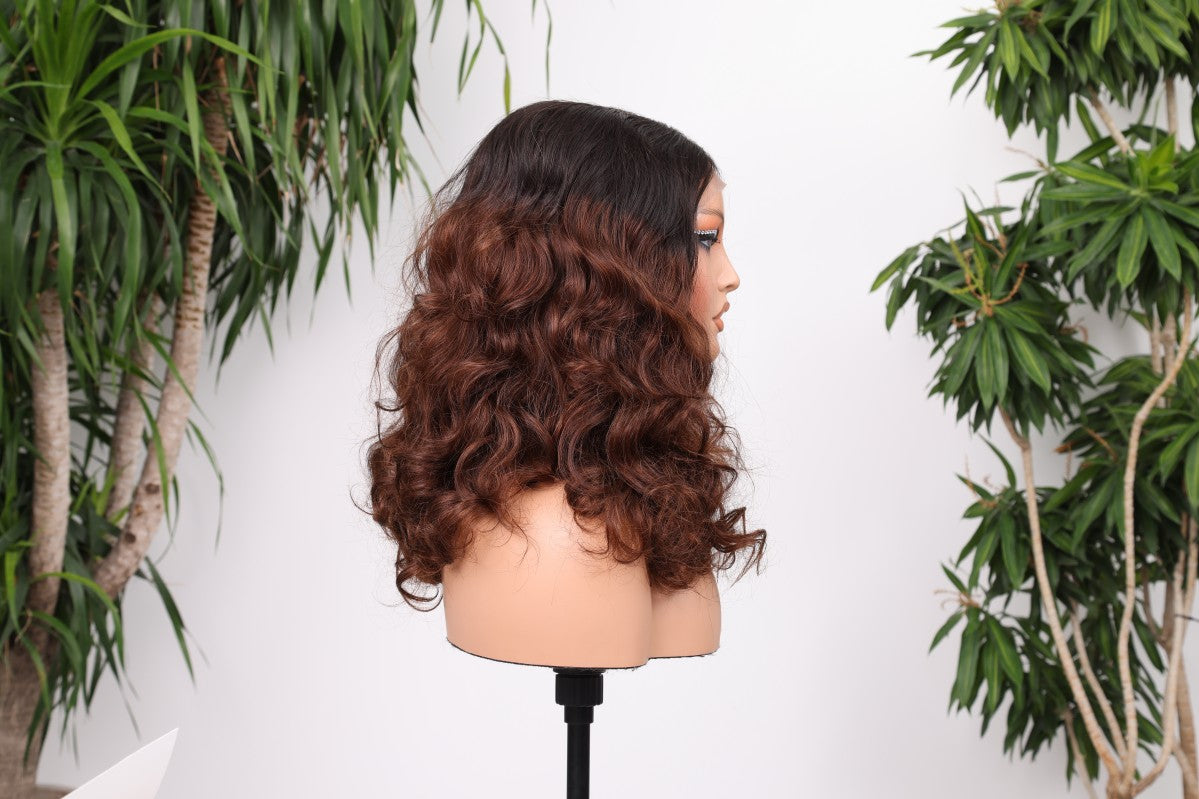 Wholesale Custom Human Hair Lace Wigs – Straight, Body Wave, Deep Curly & Bob Styles