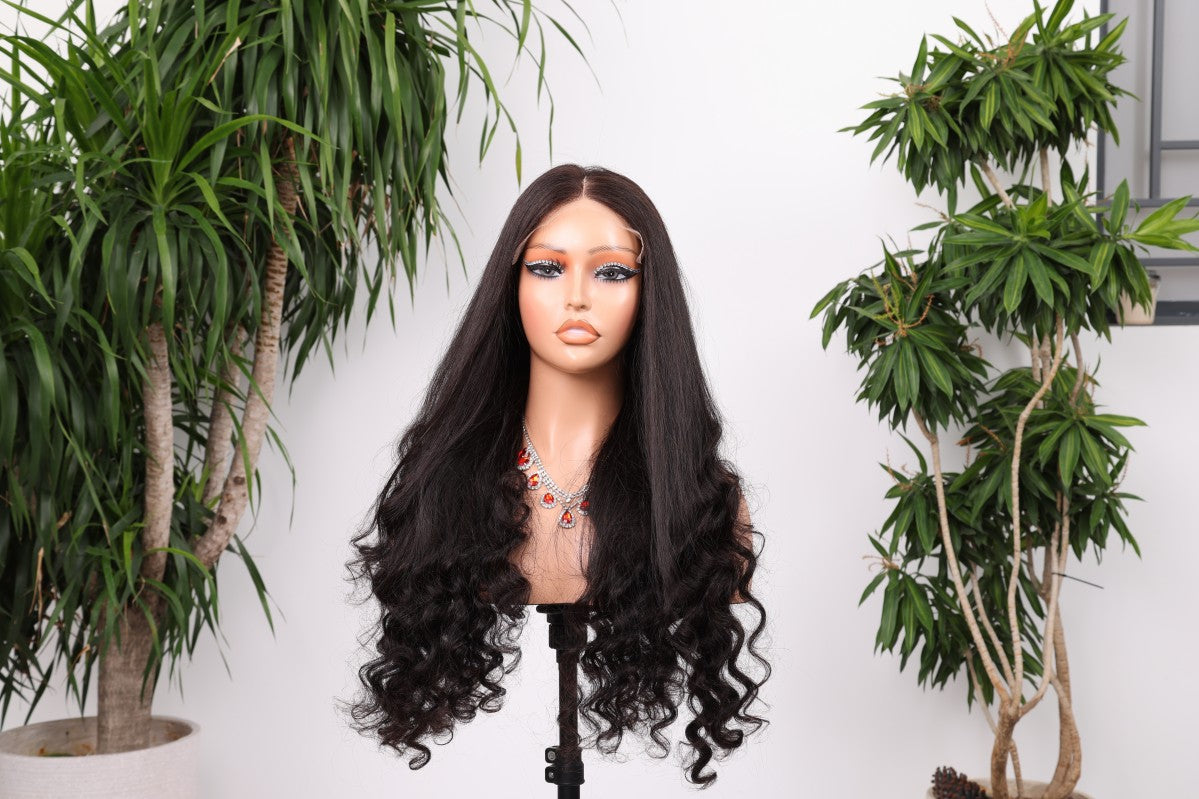 Wholesale Custom Human Hair Lace Wigs – Straight, Body Wave, Deep Curly & Bob Styles