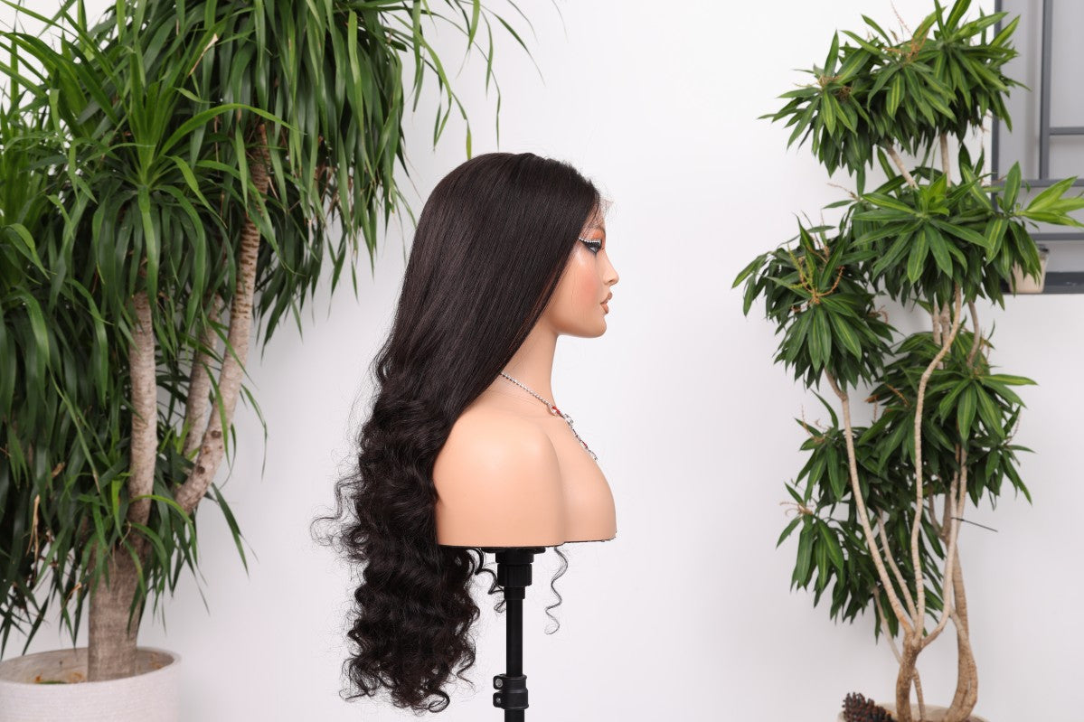 Wholesale Custom Human Hair Lace Wigs – Straight, Body Wave, Deep Curly & Bob Styles