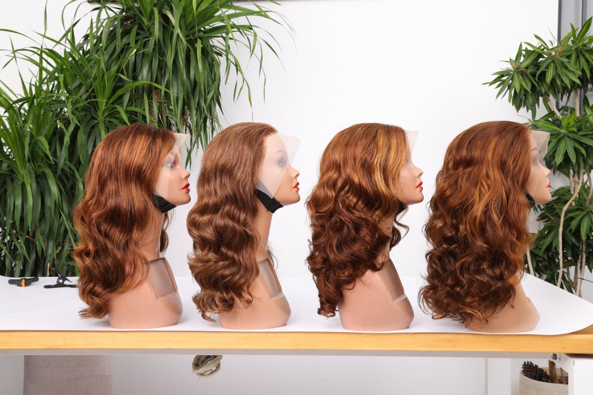 Wholesale Custom Human Hair Lace Wigs – Straight, Body Wave, Deep Curly & Bob Styles