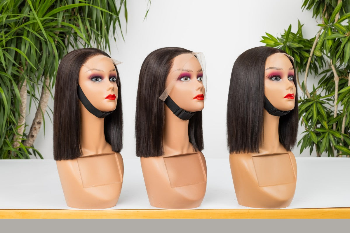 Wholesale Custom Human Hair Lace Wigs – Straight, Body Wave, Deep Curly & Bob Styles