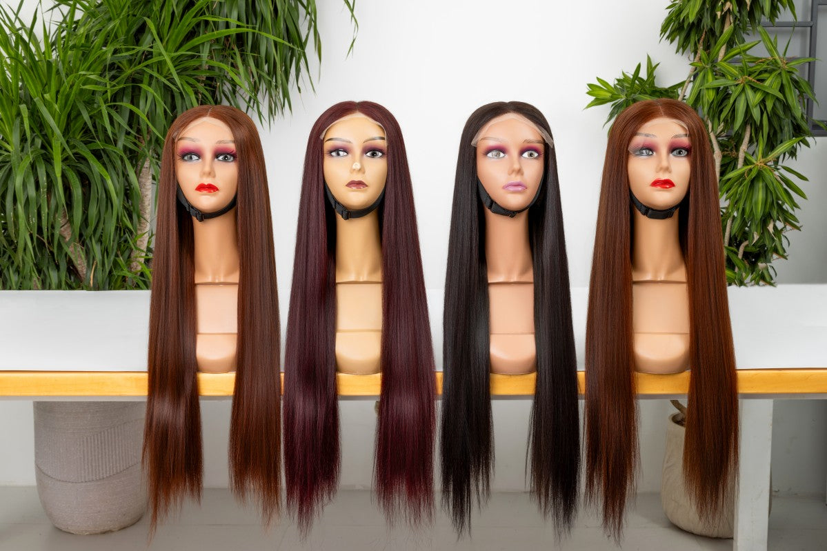 Wholesale Custom Human Hair Lace Wigs – Straight, Body Wave, Deep Curly & Bob Styles