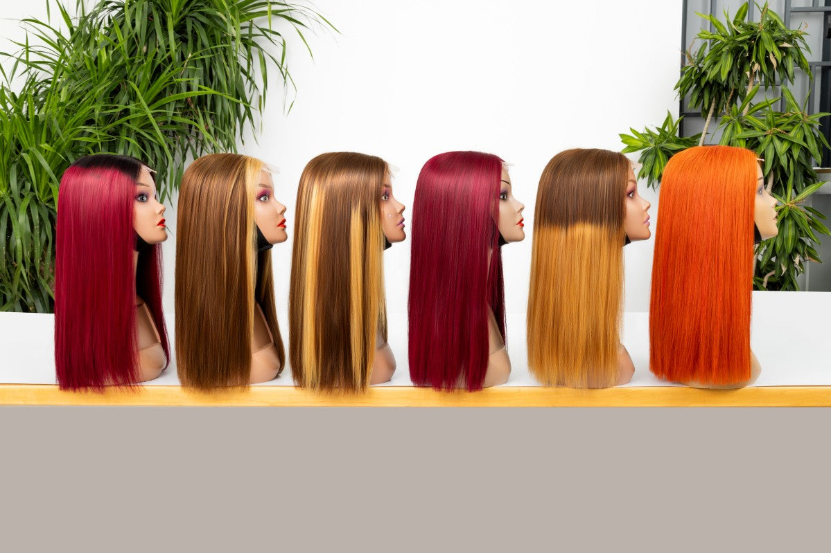 Wholesale Custom Human Hair Lace Wigs – Straight, Body Wave, Deep Curly & Bob Styles