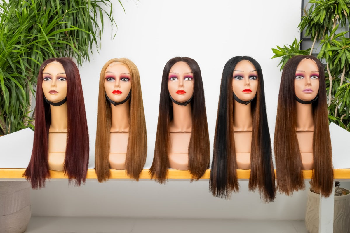 Wholesale Custom Human Hair Lace Wigs – Straight, Body Wave, Deep Curly & Bob Styles
