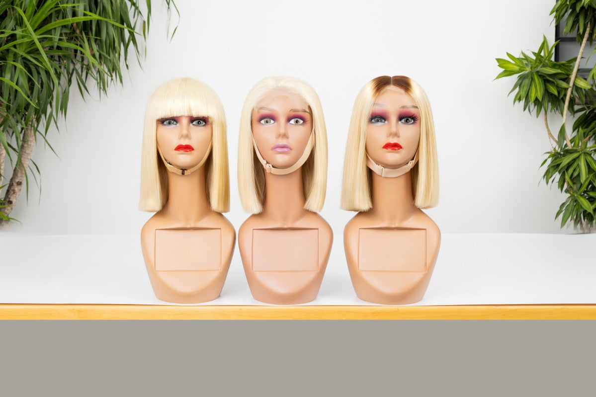Wholesale Custom Human Hair Lace Wigs – Straight, Body Wave, Deep Curly & Bob Styles