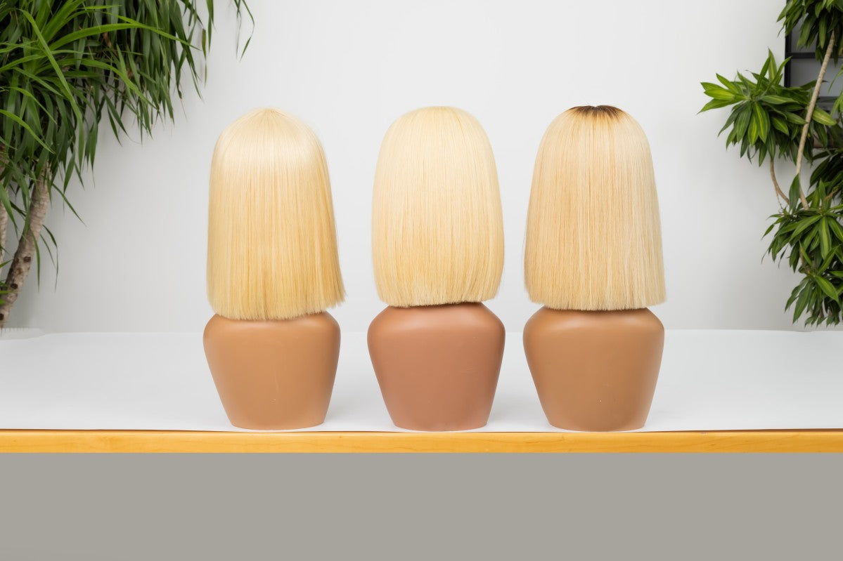 Wholesale Custom Human Hair Lace Wigs – Straight, Body Wave, Deep Curly & Bob Styles