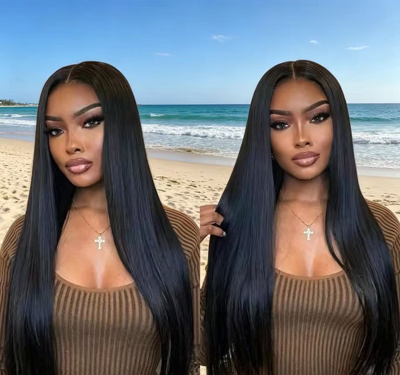 Wholesale Custom Human Hair Lace Wigs – Straight, Body Wave, Deep Curly & Bob Styles