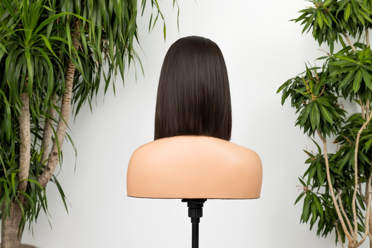 Wholesale HD Lace Straight Raw Human Hair Wig – 2×6 / 13×4 Pre-Bleached Bob & Long Lengths