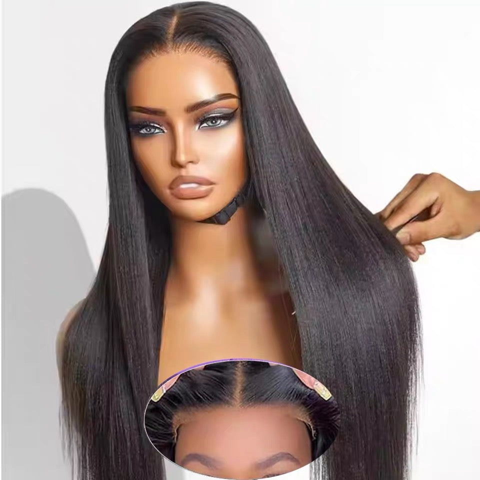 Wholesale HD Lace Straight Raw Human Hair Wig – 2×6 / 13×4 Pre-Bleached Bob & Long Lengths