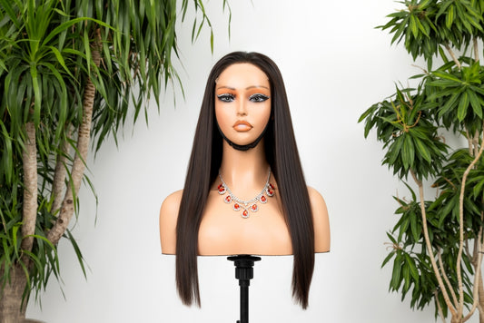 Wholesale HD Lace Straight Raw Human Hair Wig – 2×6 / 13×4 Pre-Bleached Bob & Long Lengths