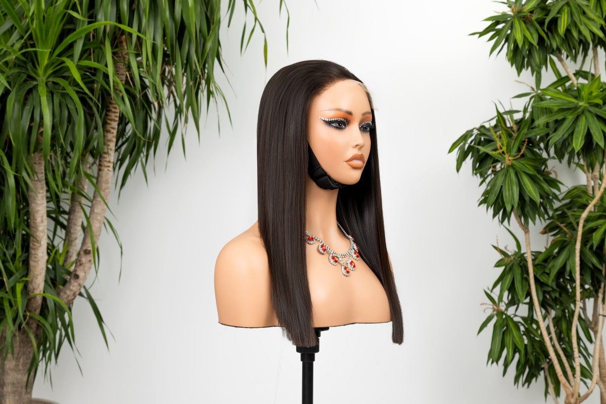 Wholesale HD Lace Straight Raw Human Hair Wig – 2×6 / 13×4 Pre-Bleached Bob & Long Lengths
