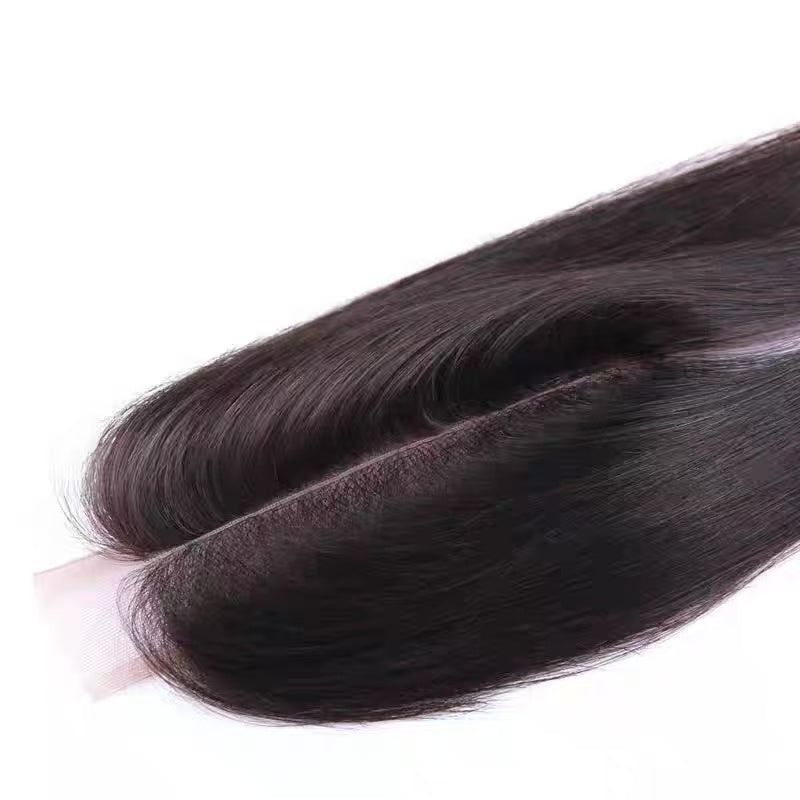 Wholesale HD Swiss Lace Closures & Frontals – Straight Human Hair, Multiple Sizes
