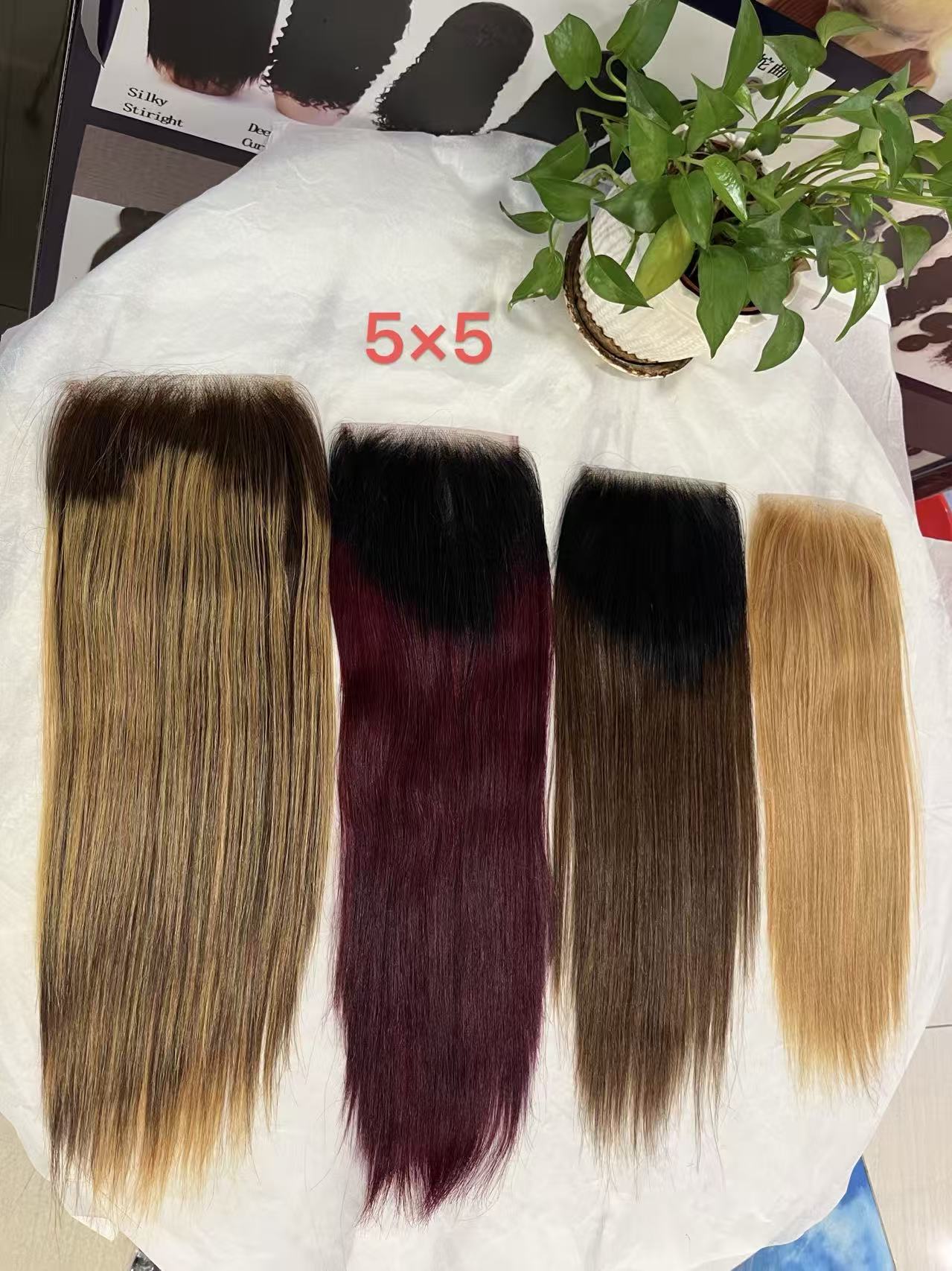 Wholesale Vietnamese Human Hair Lace Closures & Frontals – Straight 613 Blonde & Custom Colors