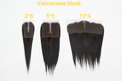 Wholesale HD Swiss Lace Closures & Frontals – Straight Human Hair, Multiple Sizes