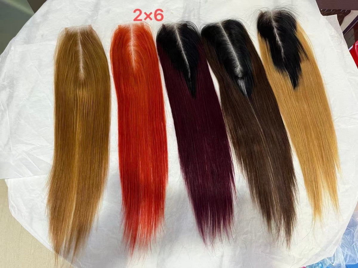 Wholesale HD Swiss Lace Closures & Frontals – Straight Human Hair, Multiple Sizes