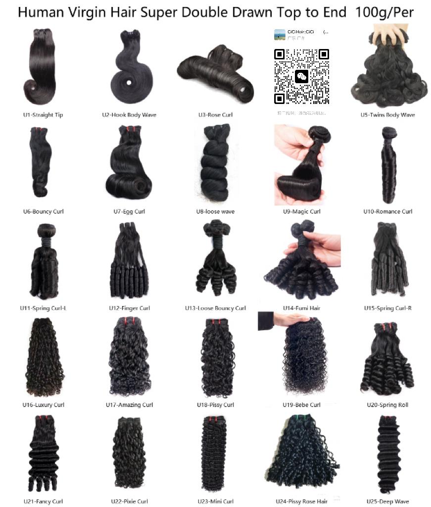 Wholesale Vietnamese Virgin Human Hair Weft Bundles – Super Double Drawn & Custom Colors
