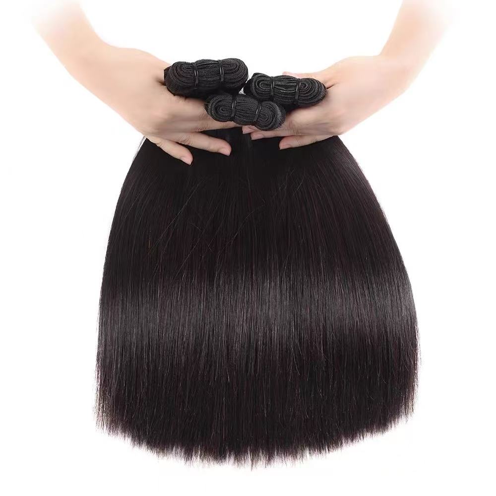 Wholesale Vietnamese Virgin Human Hair Weft Bundles – Super Double Drawn & Custom Colors