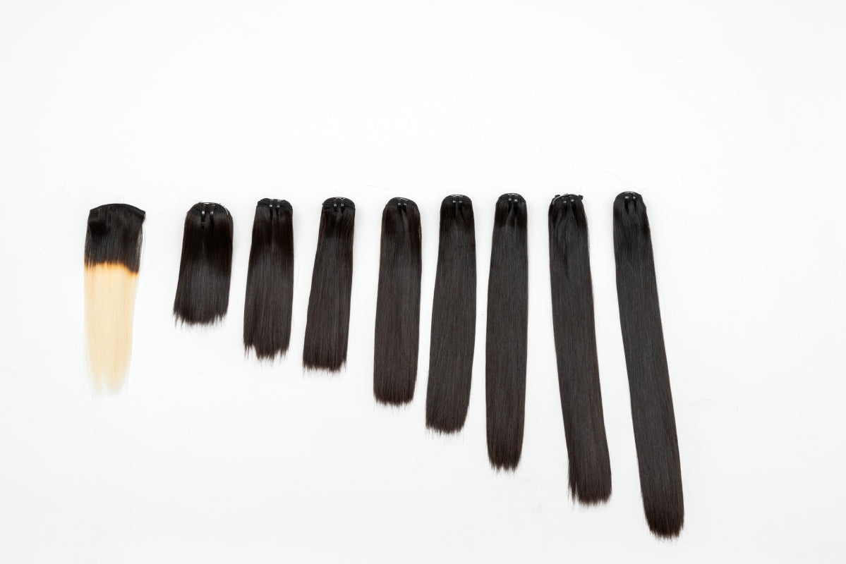 Wholesale Vietnamese Virgin Human Hair Weft Bundles – Super Double Drawn & Custom Colors
