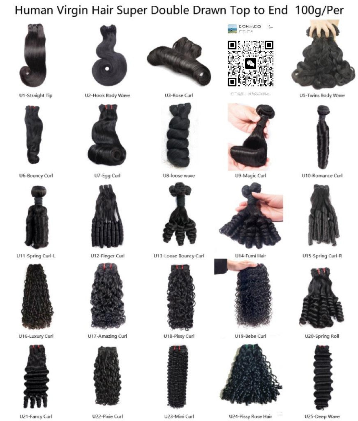 Wholesale Vietnamese Virgin Human Hair Weft Bundles – Super Double Drawn & Custom Colors